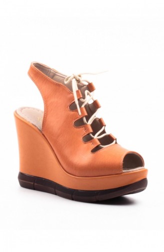 Mustard High-Heel Shoes 6A16252HRD