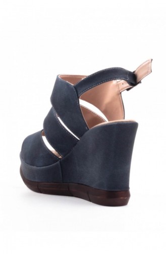 Navy Blue High-Heel Shoes 6A16290LAJ