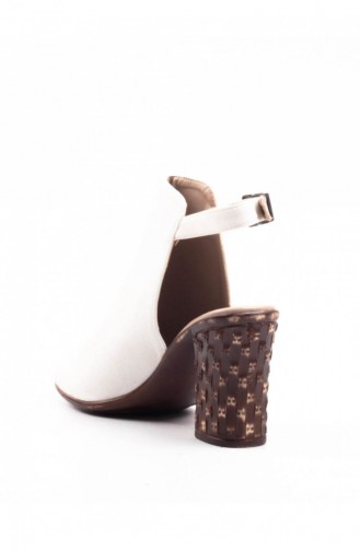 Feodora Beyaz Jean Günlük Ayakkabı