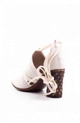 الأحذية الكاجوال أبيض 6A16493BYJ