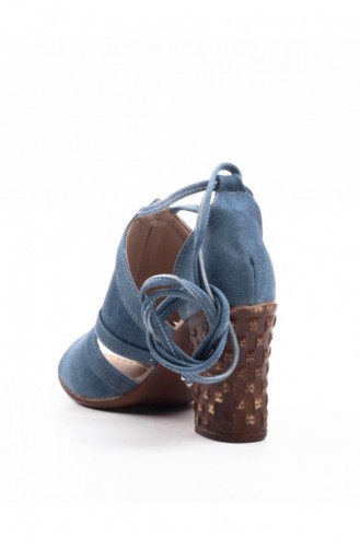 Hannah Mavi Jean Günlük Ayakkabı
