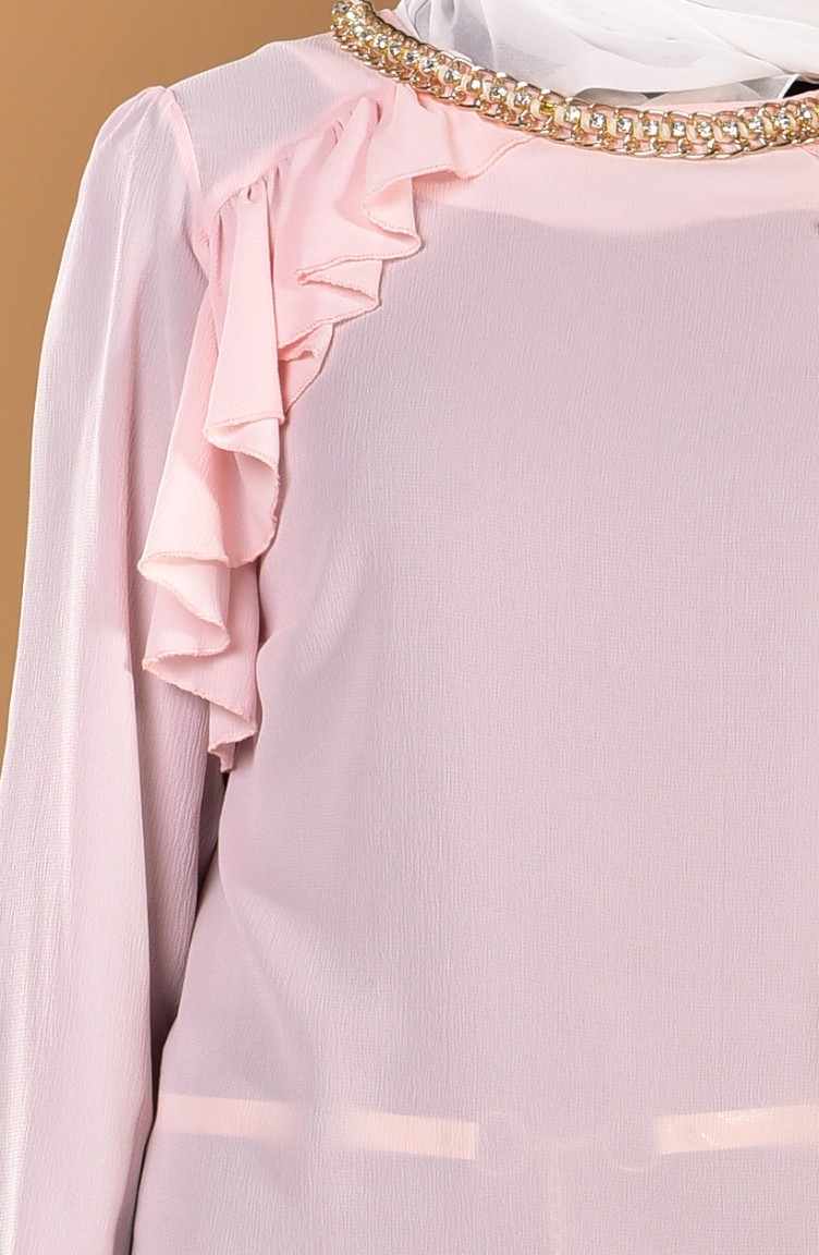 baby pink designer blouse