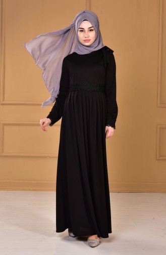 فستان أسود 0121-06