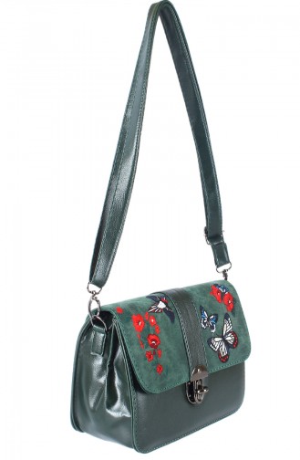 Green Shoulder Bag 42603S-07