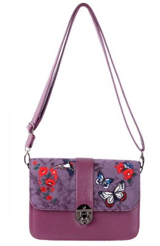 Purple Shoulder Bag 42603S-23