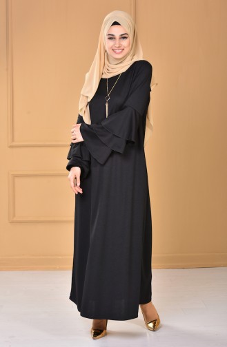 Dress with Necklace 0032-03 Black 0032-03