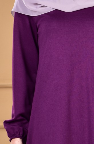 Light Purple Hijab Dress 0006-08