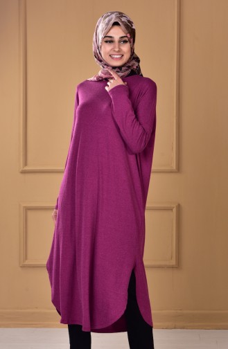 Yarasa Kol Tunik 1002-04 Mürdüm
