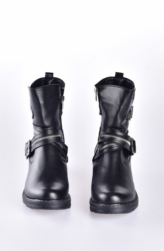 Black Boots-booties 50146-01