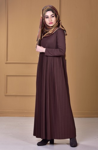 Mink Hijab Dress 6000-01