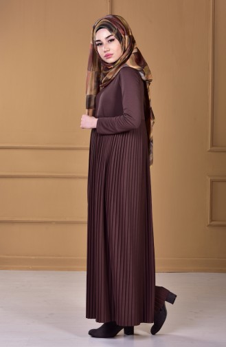 Mink Hijab Dress 6000-01