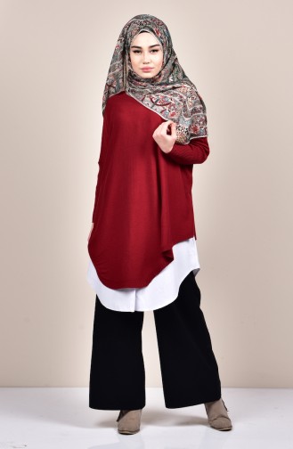 Claret Red Sweater 0551-04