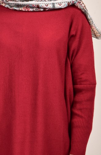 Claret Red Sweater 0551-04