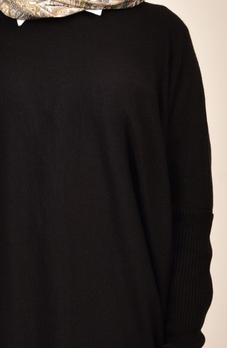 Schwarz Pullover 0551-03