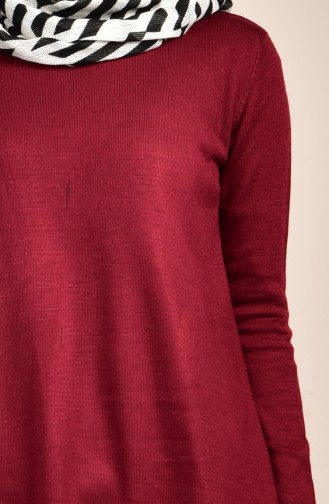 Claret Red Sweater 4016-08
