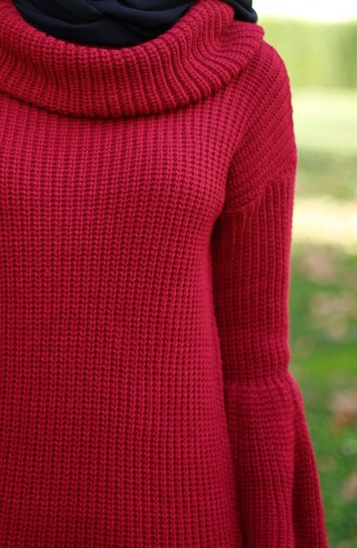 Knitwear Sweater 0553-01 Claret Red 0553-01