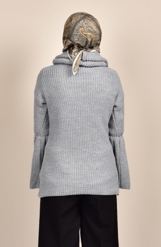 Strickpullover  0553-05 Grau 0553-05