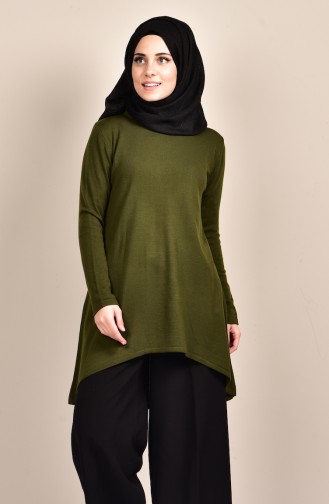 Strickpullover   4016-02 Khaki 4016-02