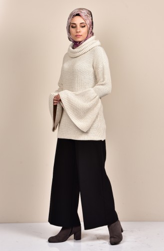 Cream Sweater 0553-06
