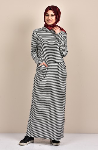 Robe Hijab Noir 10212-01