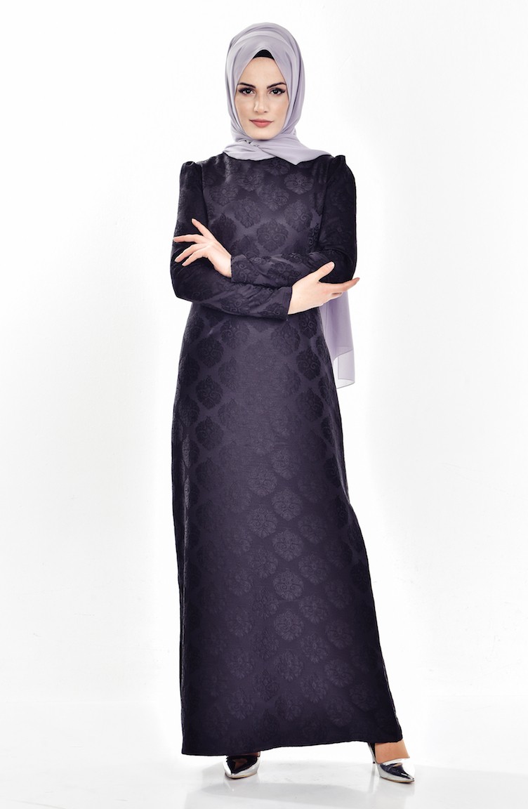 Black Hijab Dress 287806 Sefamerve