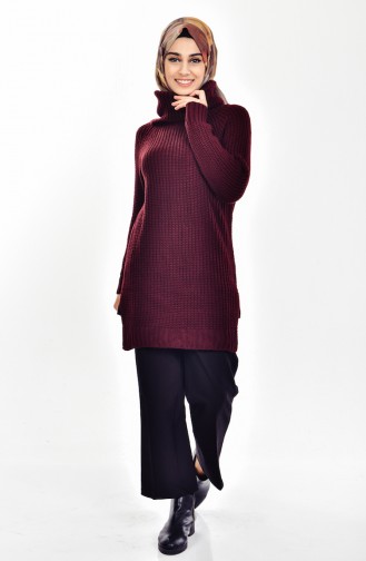 Claret Red Sweater 2062-06