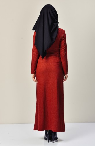 Robe Hijab Bordeaux 9211-01
