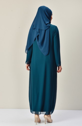 فستان شيفون بتصميم مميز 5920-02