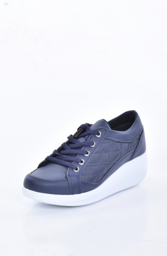 Navy Blue Sport Shoes 0107-03