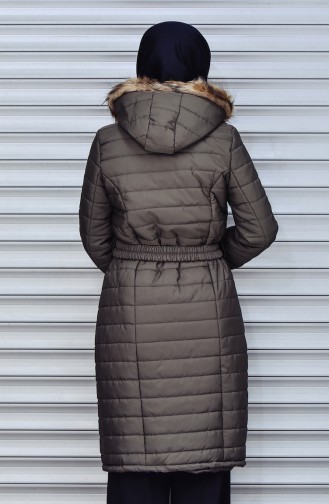 Khaki Winter Coat 0131-03