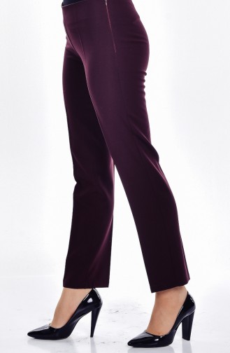 Dark Claret Red Pants 2875-01