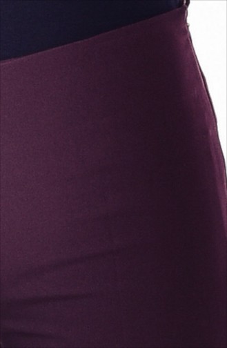 Hose mit Seiten Reißverschluss 2875-01 Dunkel Weinrot 2875-01