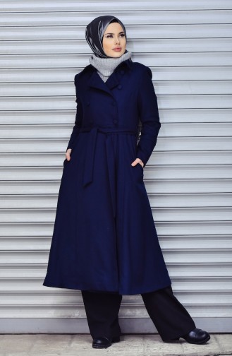 Navy Blue Coat 3633-04