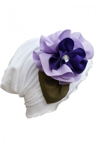 Purple Hat and bandana models 02