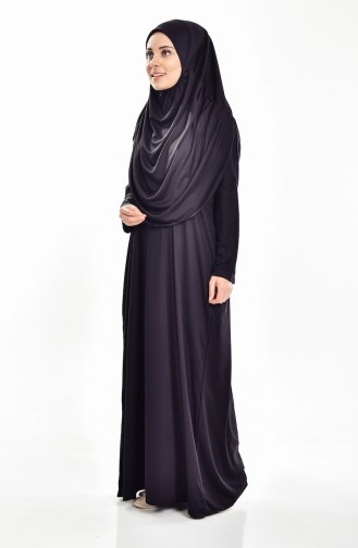 Robe de Prière Noir 0900-01