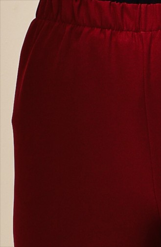Claret Red Pants 1020-01