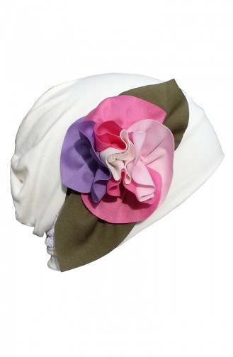 Ecru Hat and bandana models 045