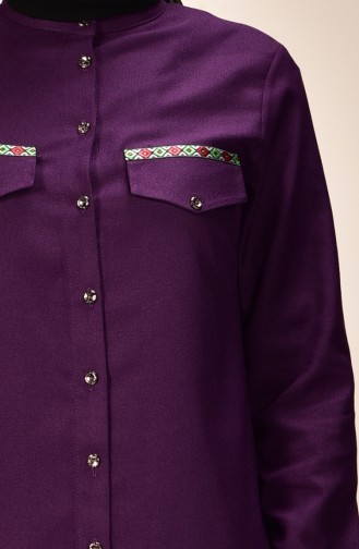 Purple Overhemdblouse 2126-02