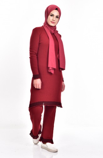 Claret Red Suit 2070-04