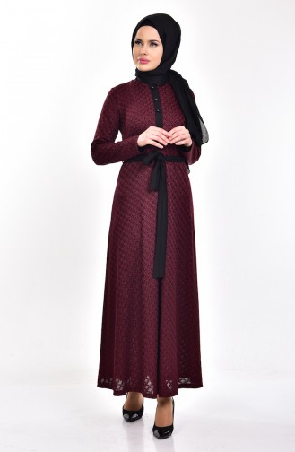 Zwetschge Hijab Kleider 4091-01