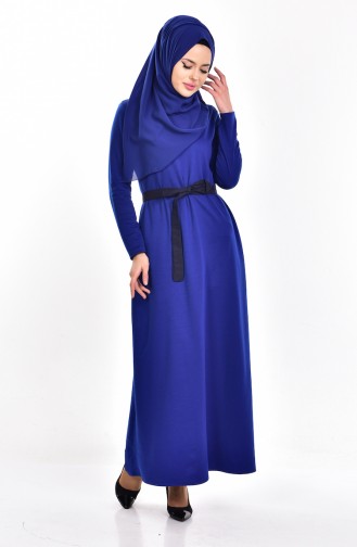 Saxon blue İslamitische Jurk 5728-08