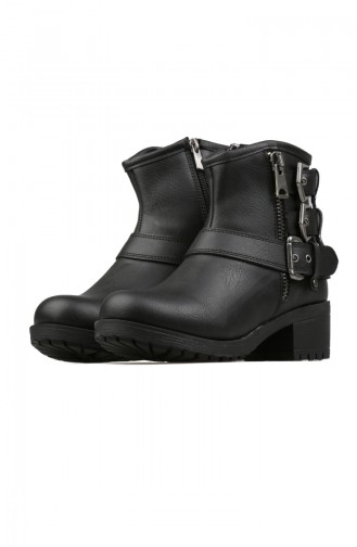 Black Boots-booties 26030-01