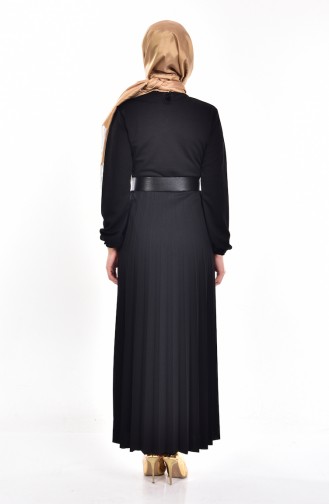 Black Hijab Dress 0195-01