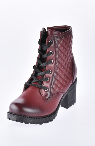 Claret Red Boots-booties 50172-02