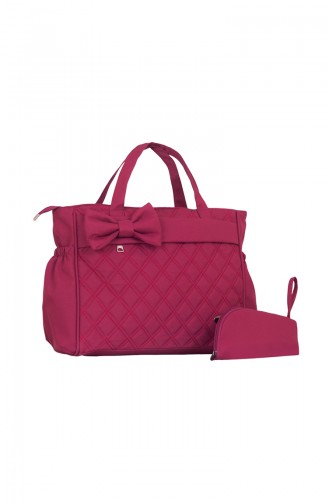 Claret Red Baby Care Bag 6425-03