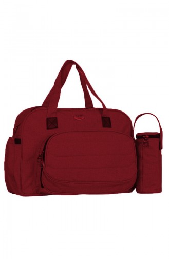 Claret Red Baby Care Bag 6490-03