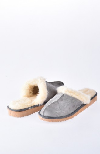 Gray Woman home slippers 50178-01