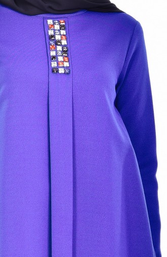 Tunika mit Swarovski Steindetail    9021-01 Saks 9021-01