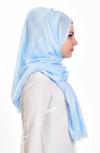 Baby Blue Shawl 19