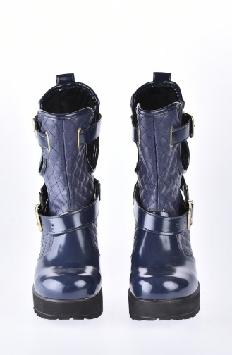 Navy Blue Bot-bootie 50161-04